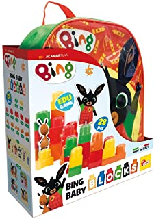 Lisciani Giochi- Bing Zainetto Costruzioni Baby Gioco per Bambini, Colore  Verde, 76864 